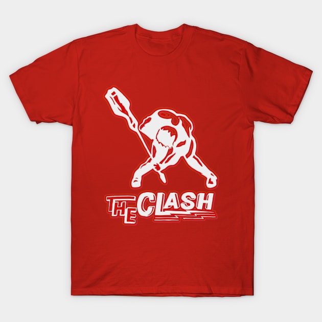 THE BLACK CLASH FLAG T-Shirt by elSALMA